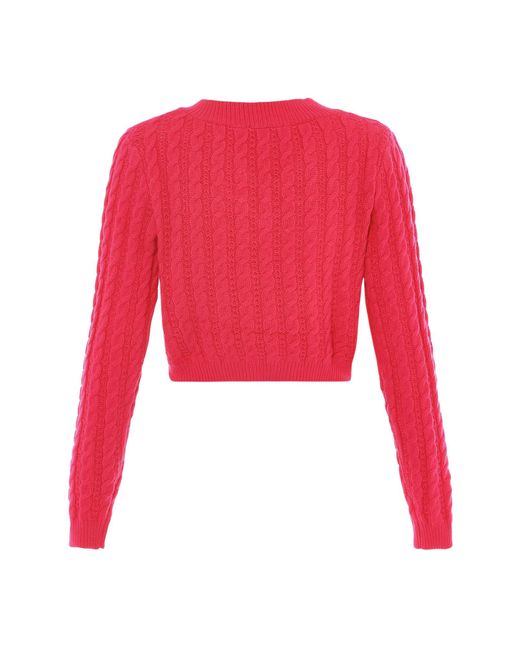 Aleva Red Pullover