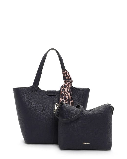 Tamaris Blue Shopper Tas Georgia
