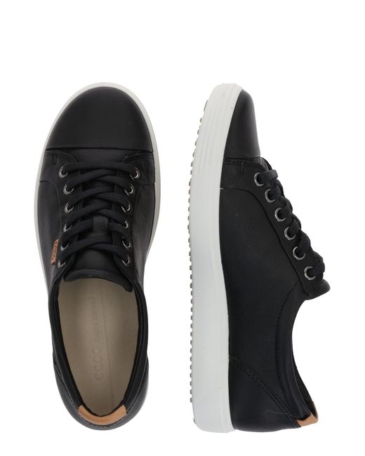 Ecco Black Sneaker 'Soft 7'