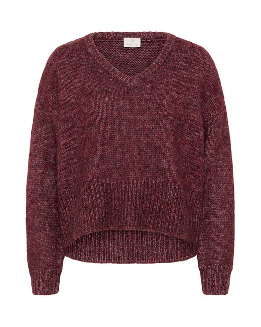 Kaffe Red Pullover Trina