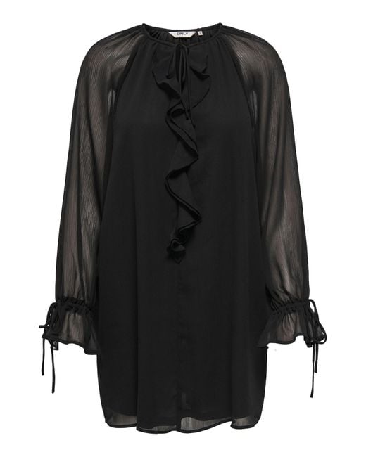 Only Petite Black Kleid Onlallis