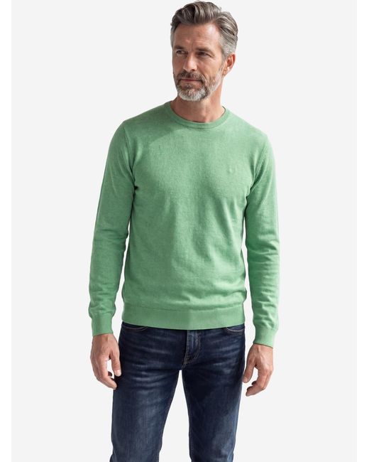 Redmond Pullover Basic in Green für Herren