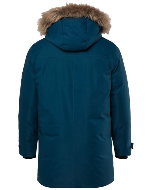 Men Plus Parka in Blue für Herren
