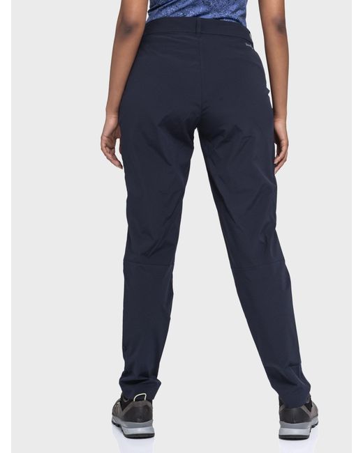 Schoeffel Blue Hose Lang Hiking Circ Pants Style Smue Wms