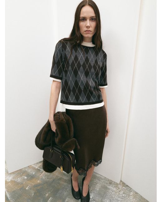 Mango Black Pullover
