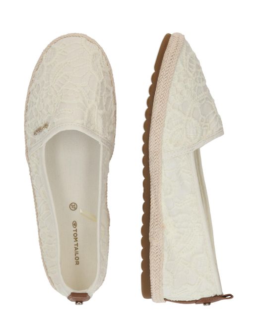 Tom Tailor White Slipper