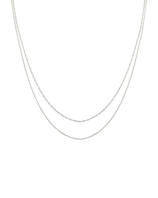 Elli Jewelry Metallic Halskette Layer Basic Kette, Choker