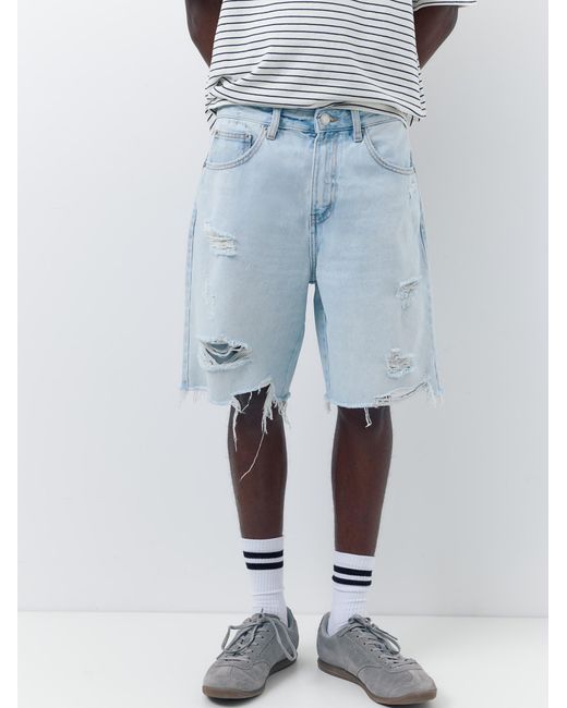 Pull&Bear Shorts in Blue für Herren
