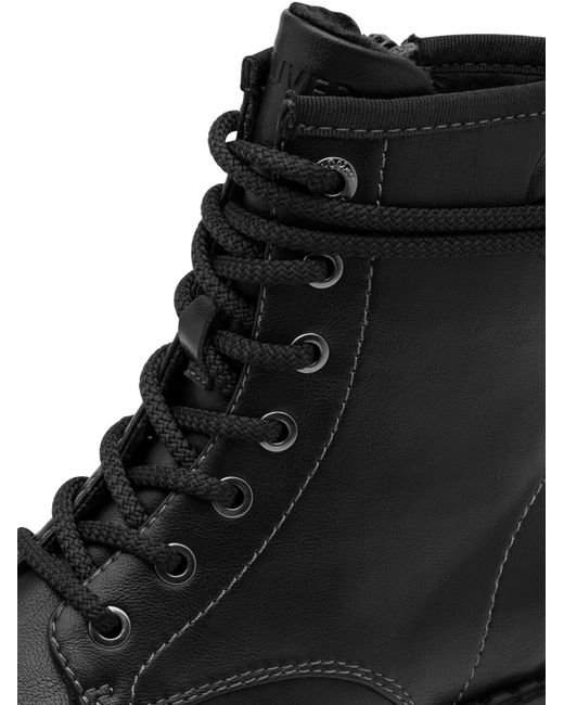 S.oliver Black Schnürstiefelette
