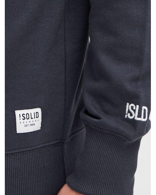 Solid Sweatshirt Sdchad in Blue für Herren