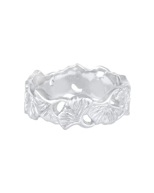 Elli Jewelry Metallic Ring Ginkgo