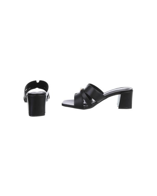Ital-Design Black Pantolette