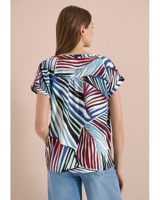 Cecil Blue Bluse