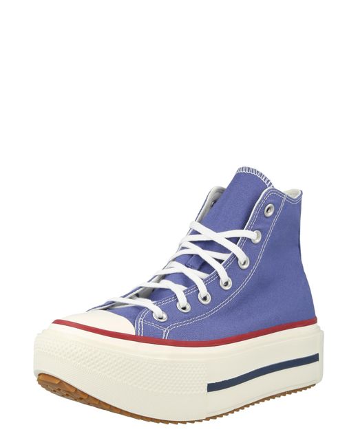 Converse Blue Sneaker Ctas Lift Double Stack