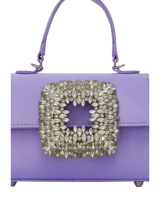 faina Purple Handtasche