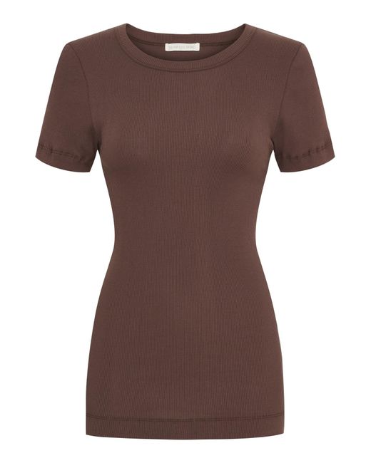 Seamless Basic Brown T-Shirt