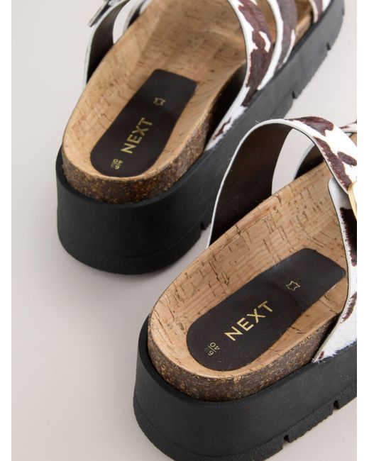 Next Brown Pantolette