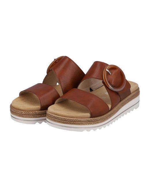 Remonte Brown Pantolette Basic