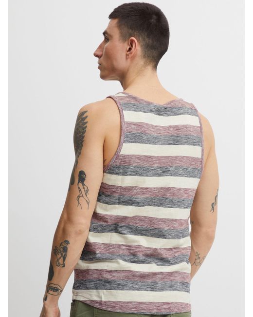 Solid Tanktop 'whicco' in Gray für Herren
