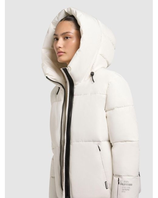 Khujo White Winterjacke Audrey Matt
