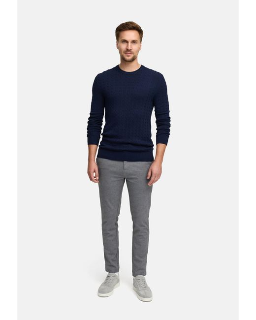 JEFF Pullover Camden in Blue für Herren