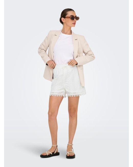 ONLY White Shorts