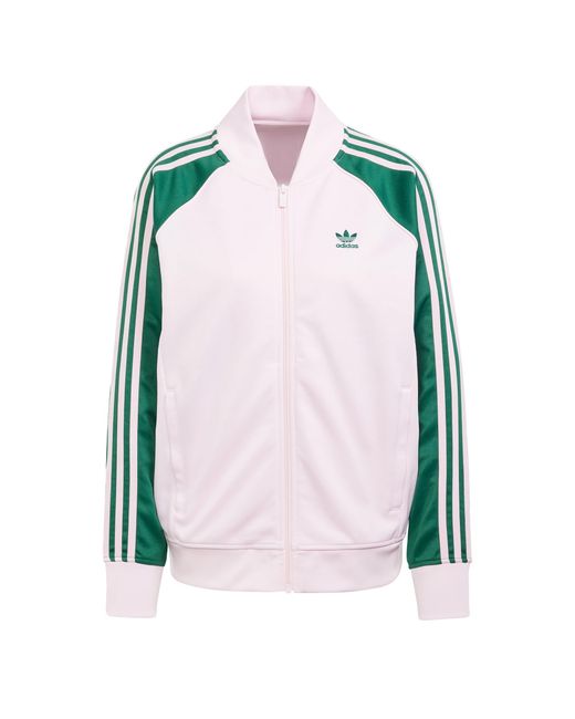 Adidas Originals Pink Sweatjacke 'adicolor classics'