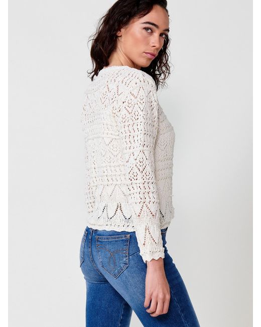 Koröshi White Pullover