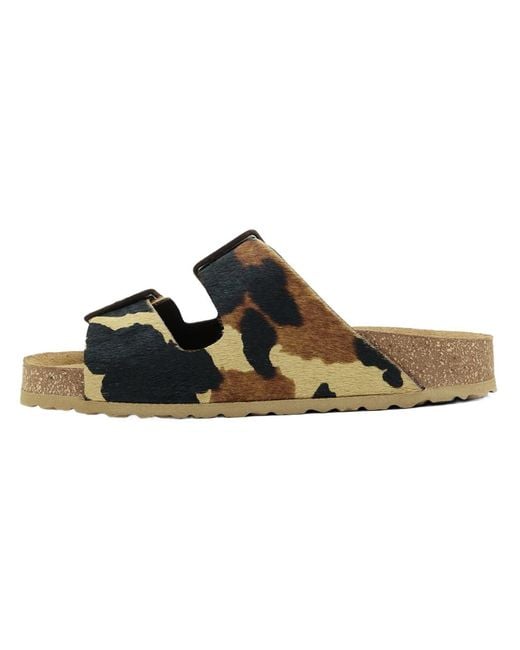 Desa Black Pantolette Folien