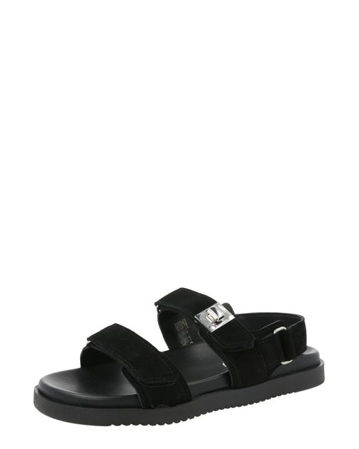 Steve Madden Black Sandale Mona-E