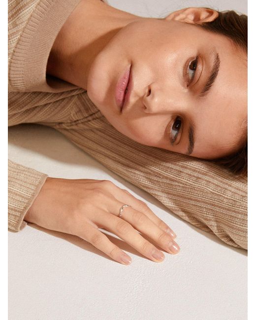 Pilgrim White Ring Lulu