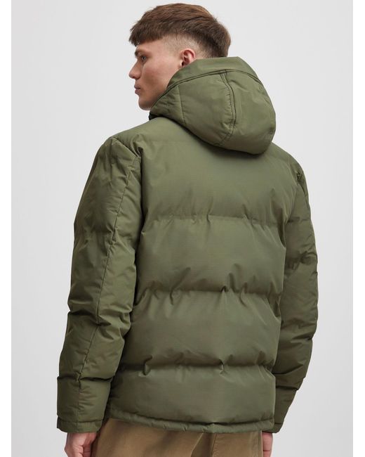 Solid Winterjacke Clarence in Green für Herren
