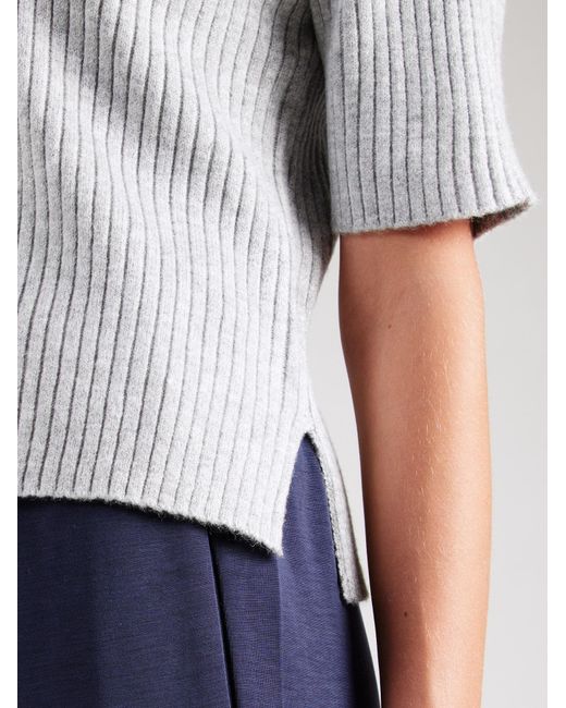 Object White Pullover Objelva