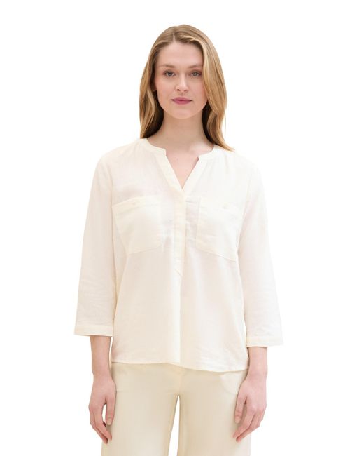 Tom Tailor White Bluse