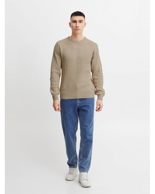 Solid Pullover Clive in Natural für Herren