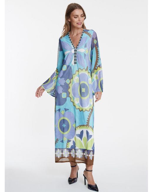 Ana Alcazar Blue Kleid Wemmy