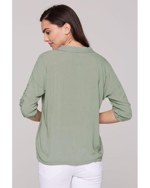 SOCCX Green Bluse