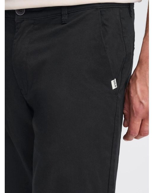 Solid Chinoshorts Sdkalaik in Black für Herren