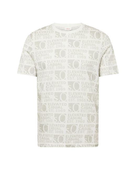 S.oliver T-shirt in White für Herren