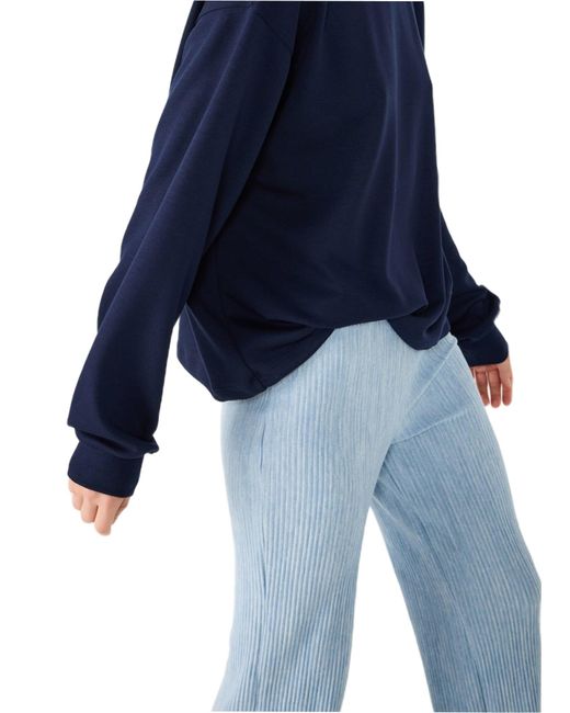 No Matter What Blue Pullover