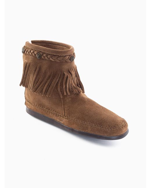 Minnetonka Brown Stiefelette