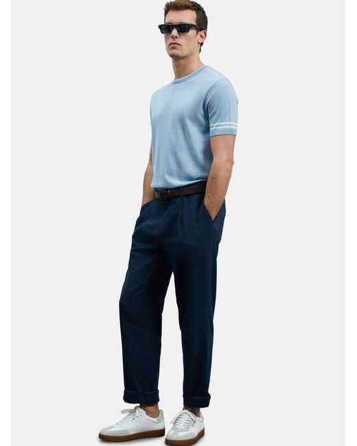 Lufian Pullover Robert in Blue für Herren