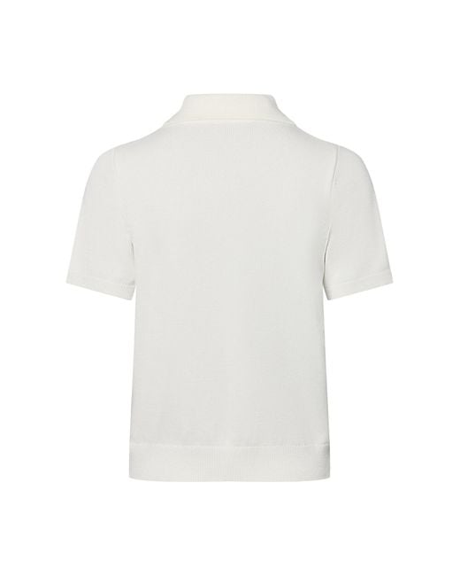 Marie Lund White Poloshirt