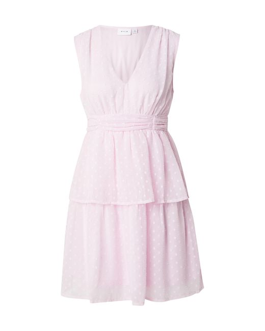 Vila Pink Kleid Viedee