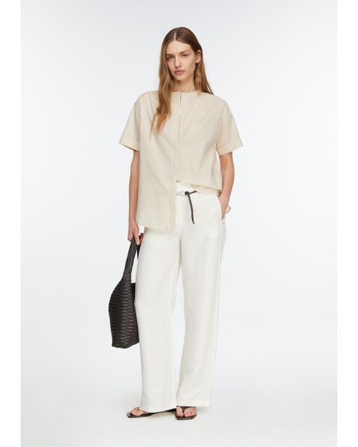 Comma, White Bluse