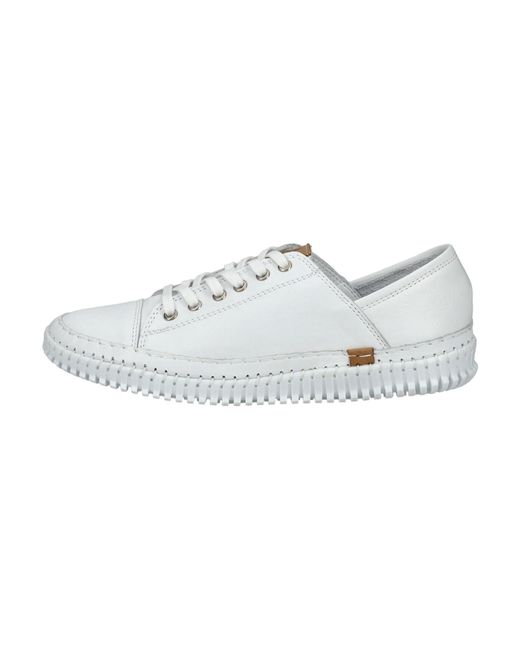 Andrea Conti White Schnürschuh