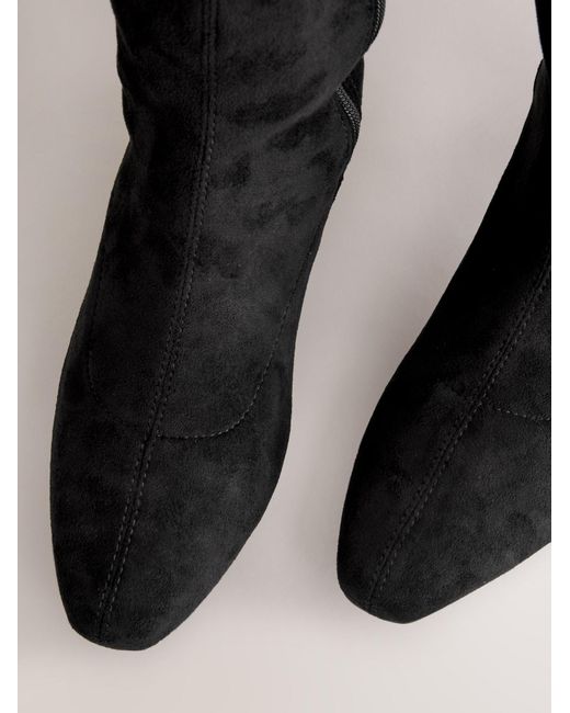 Next Black Stiefel Forever Comfort