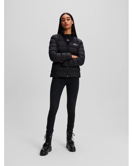 Karl Lagerfeld Black Übergangsjacke