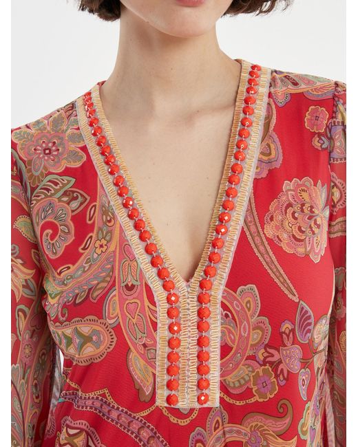 Ana Alcazar Red Kleid Zetory