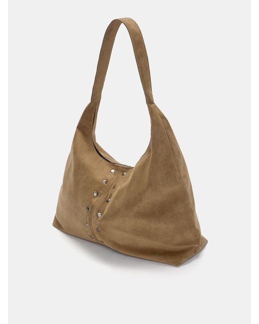 Pull&Bear Brown Schultertasche